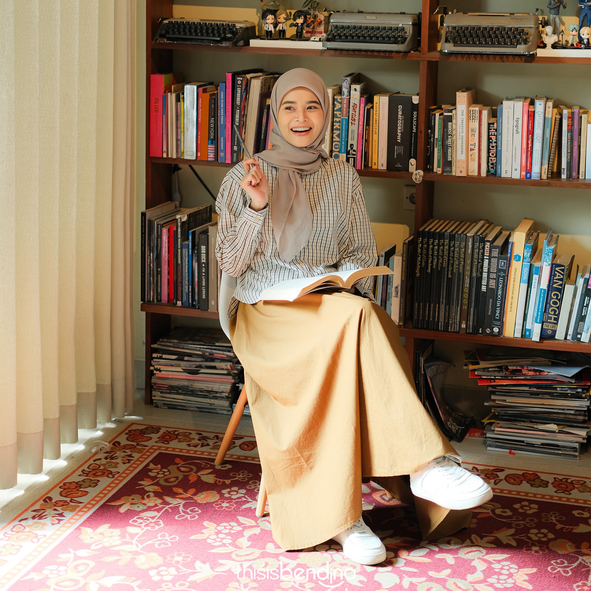 She Skirt Camel