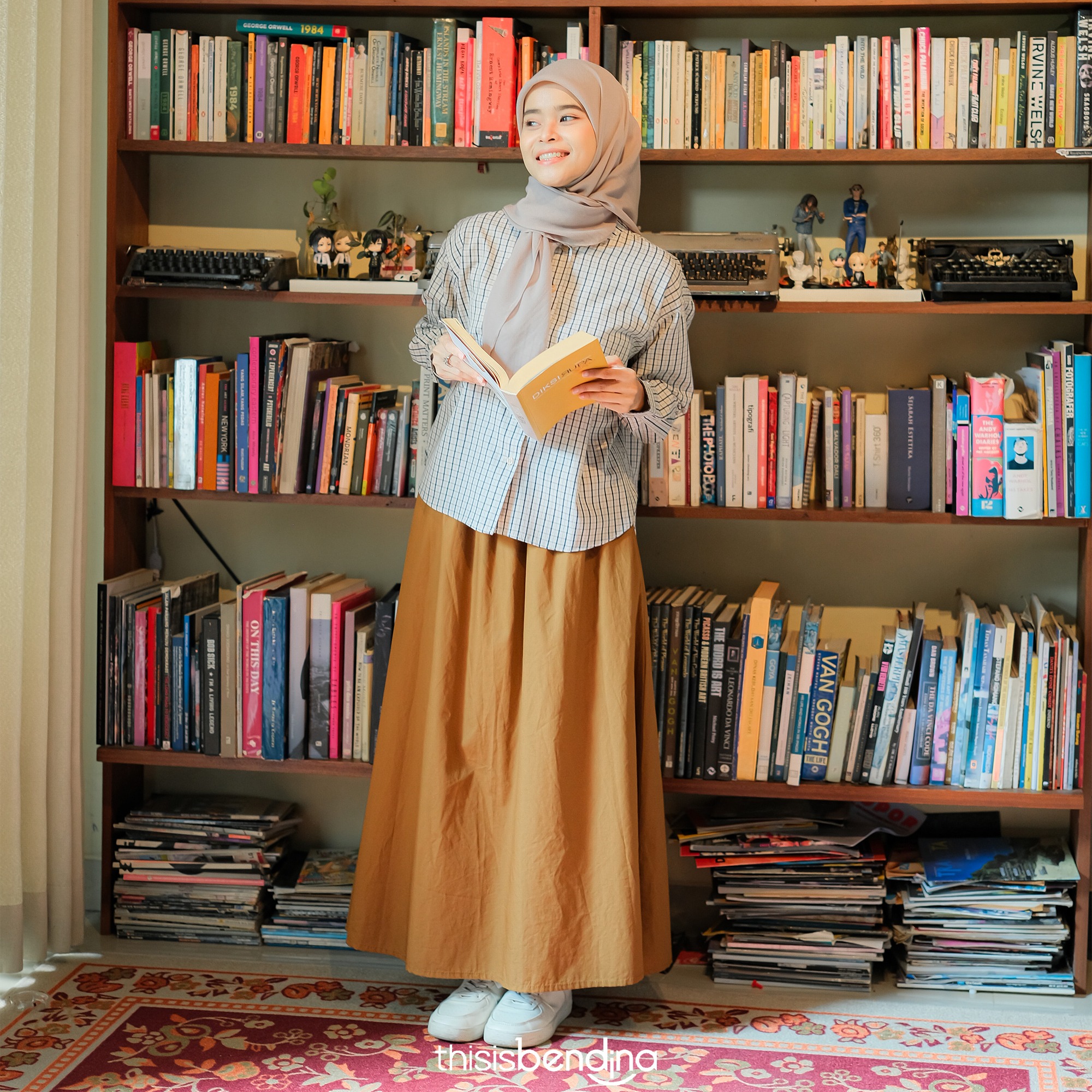 She Skirt Camel