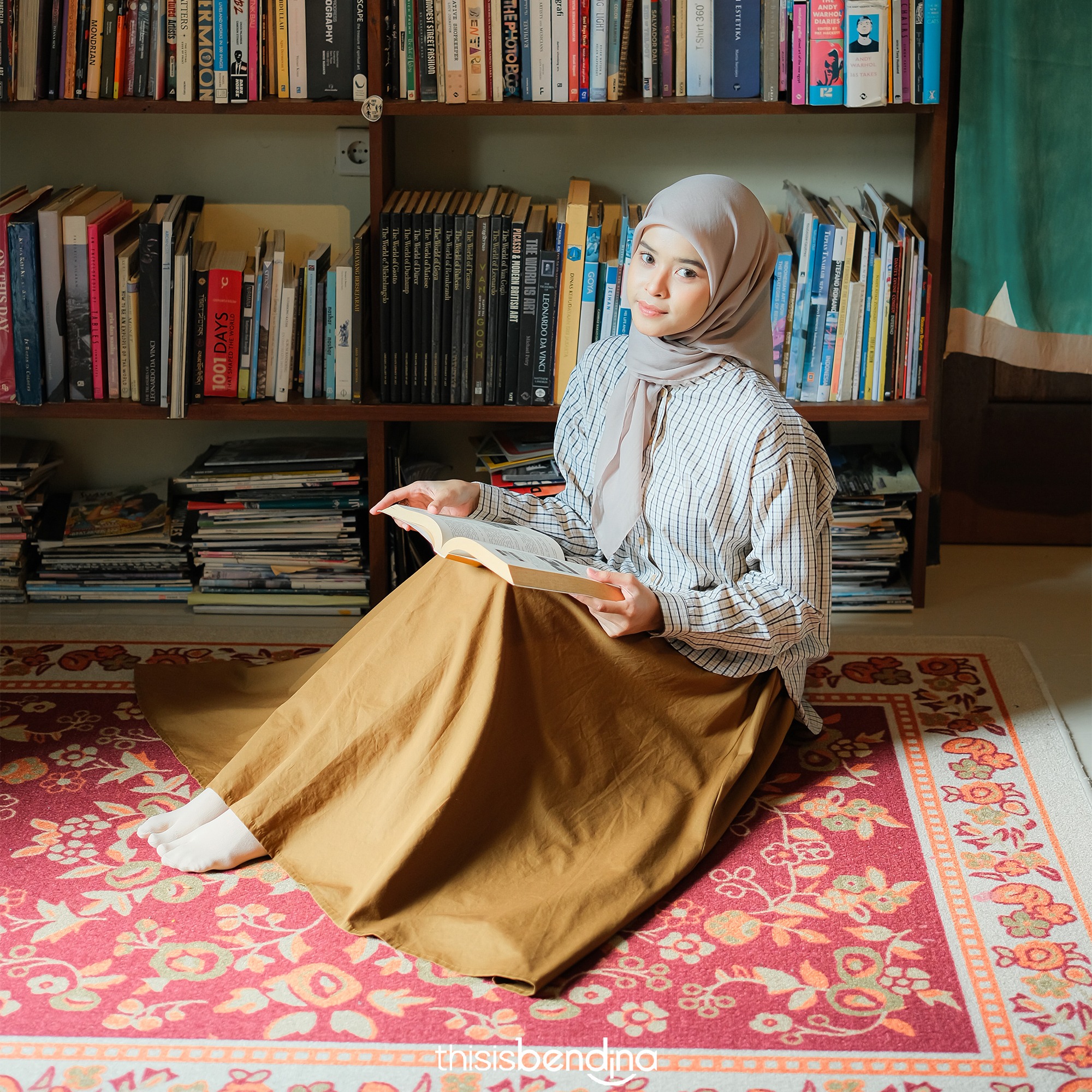 She Skirt Camel