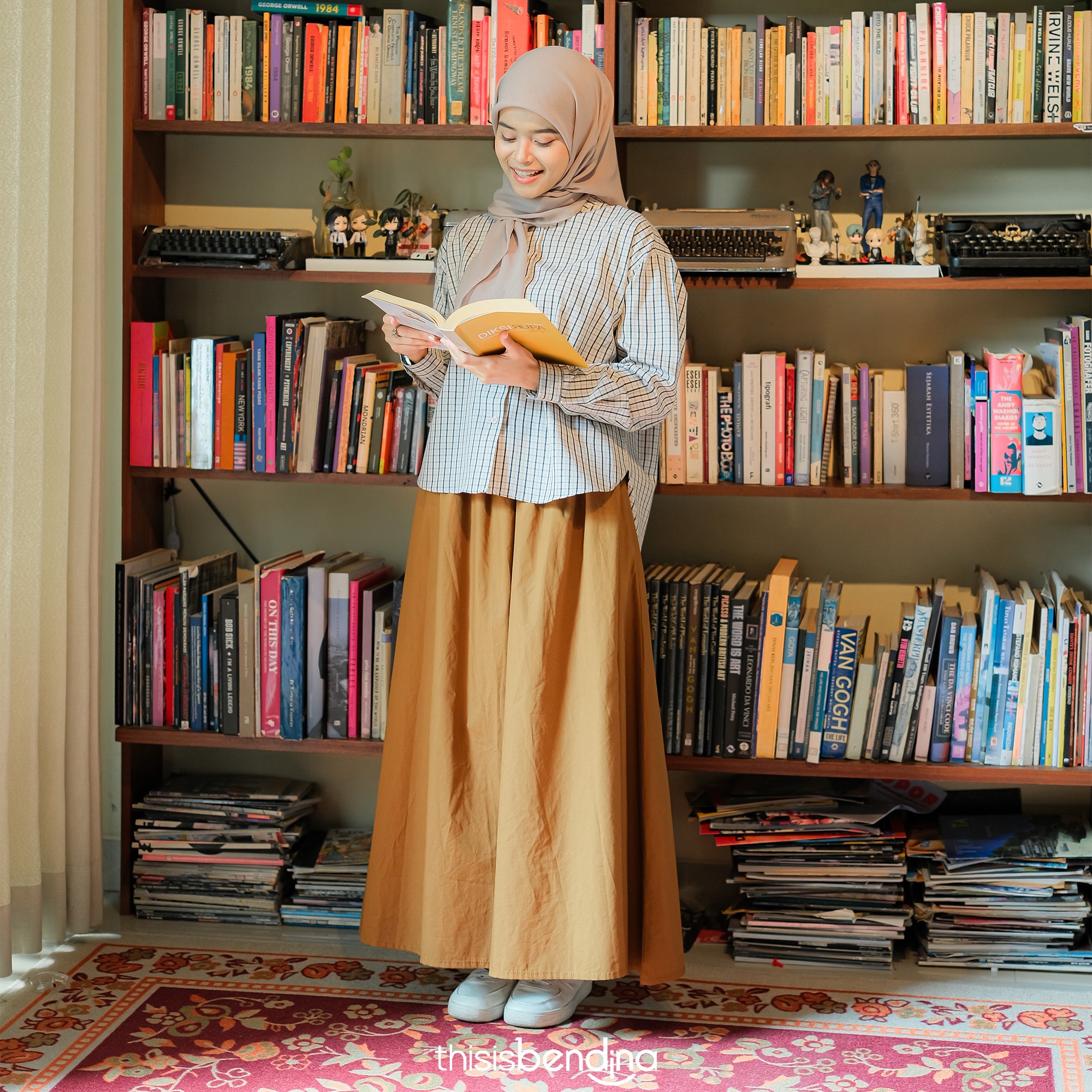 She Skirt Camel