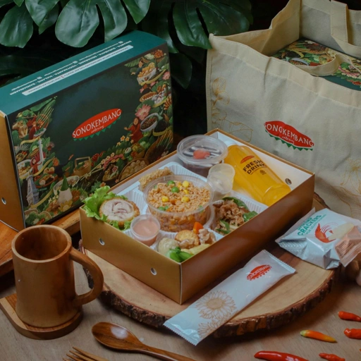 Image of Hantaran Nasi Kotak Intan