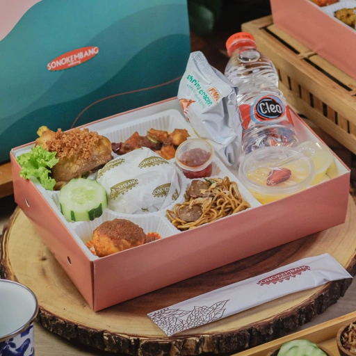 Image of Nasi Kotak Premium Nasi Langgi 