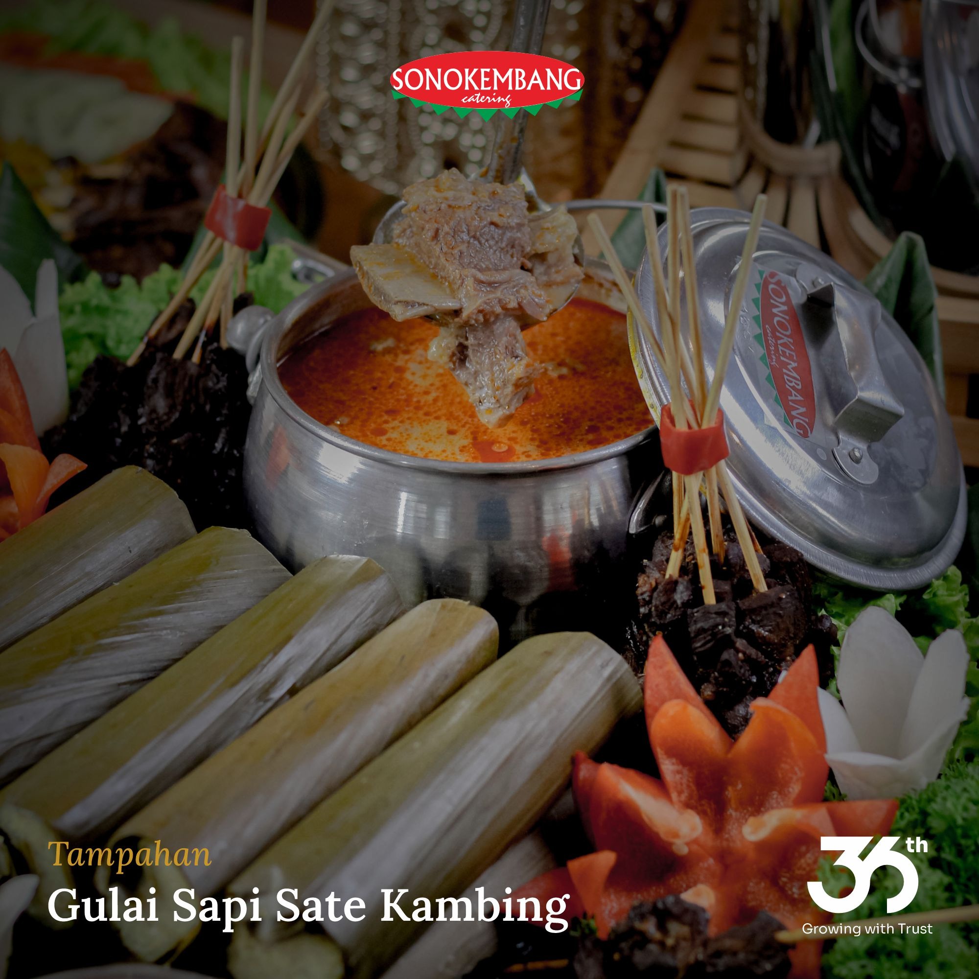 Tampahan Gulai Sapi Sate Kambing