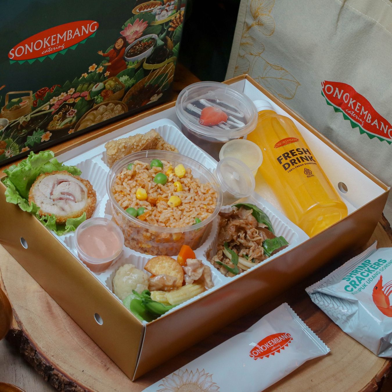 Hantaran Nasi Kotak Intan
