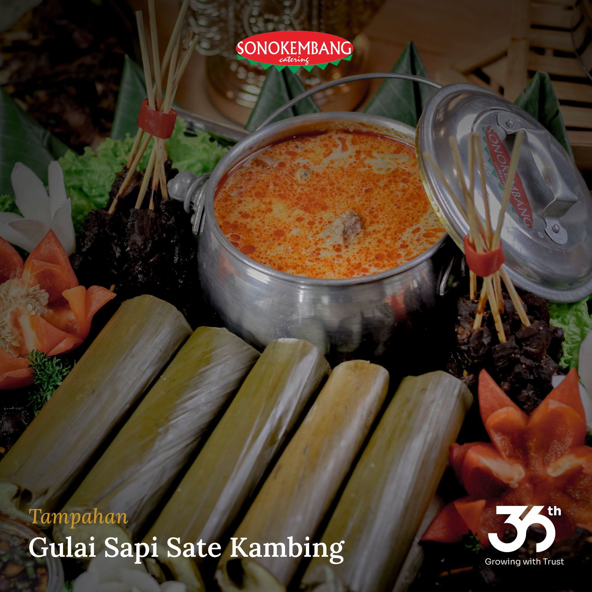Tampahan Gulai Sapi Sate Kambing