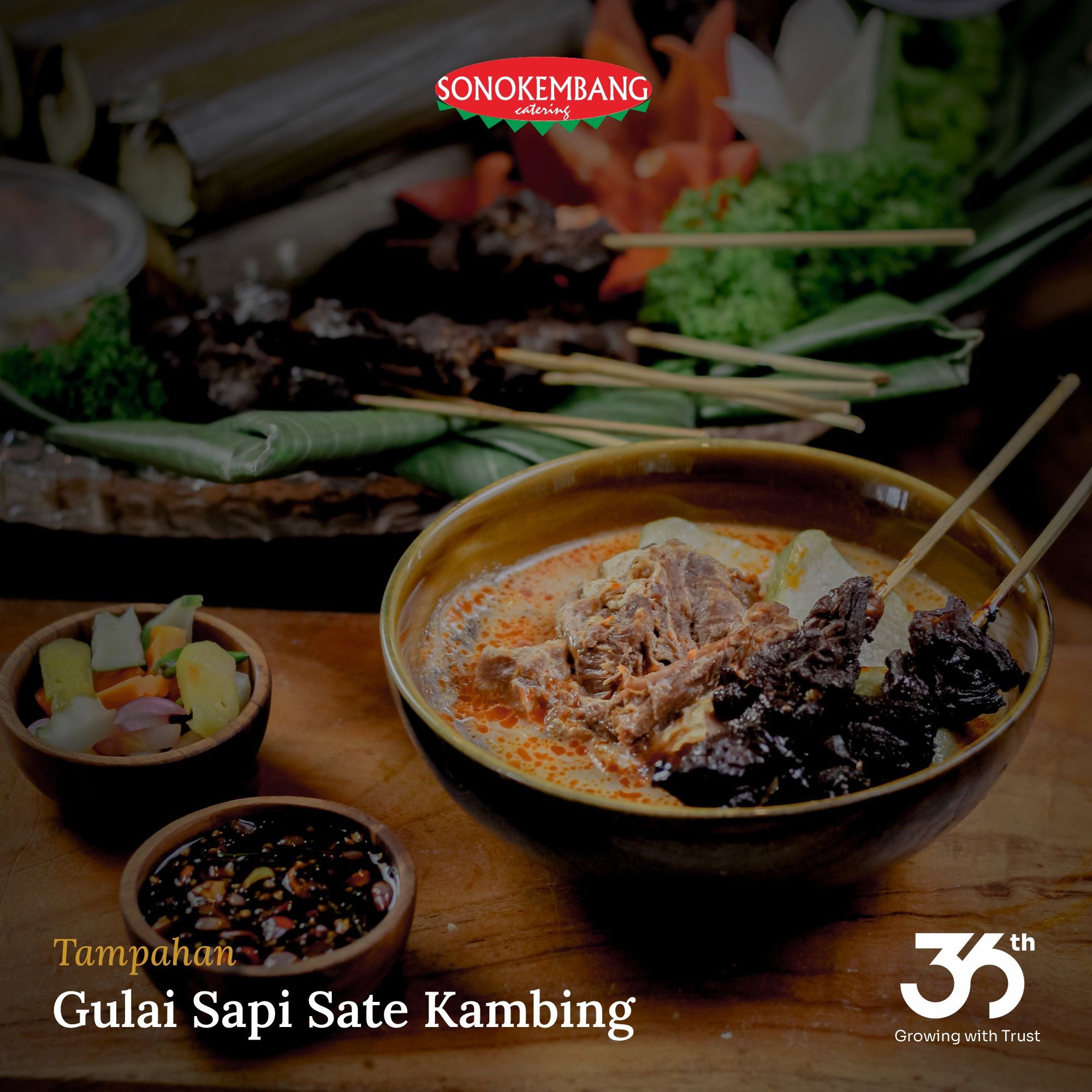 Tampahan Gulai Sapi Sate Kambing