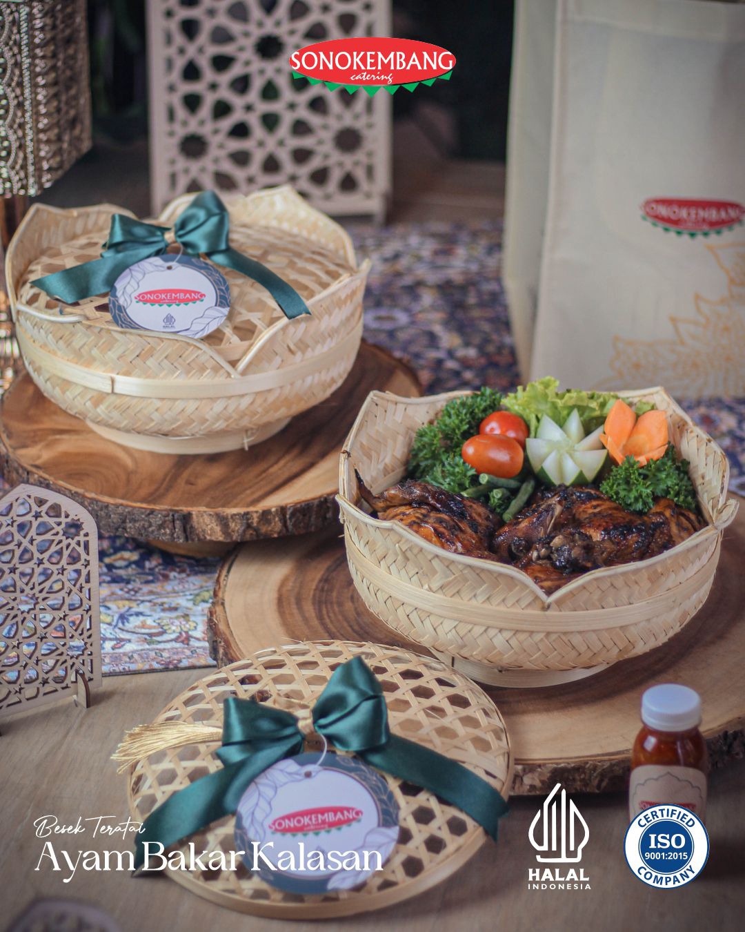 Ayam Bakar Kalasan Abhipraya Besek Teratai 