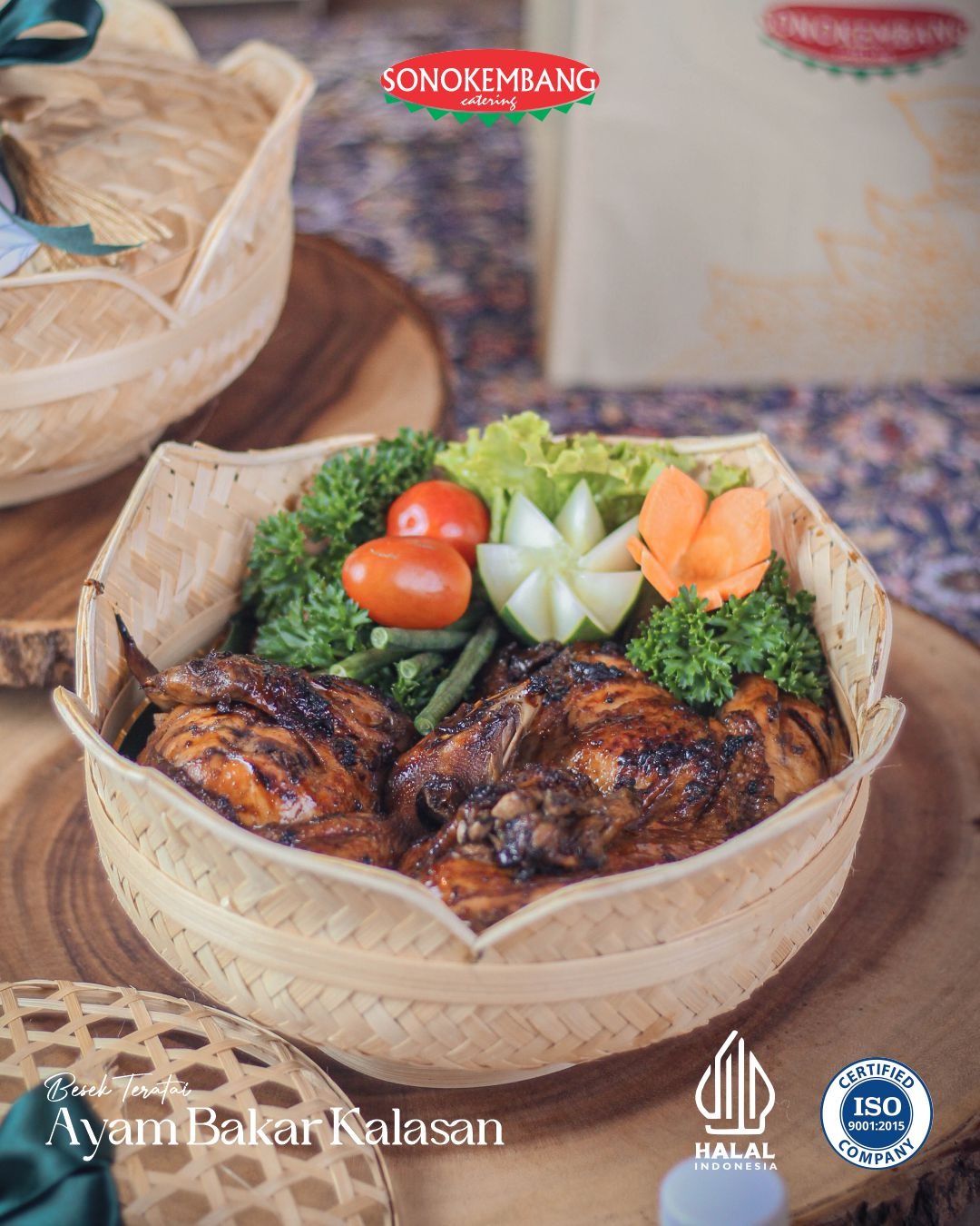 Ayam Bakar Kalasan Abhipraya Besek Teratai 