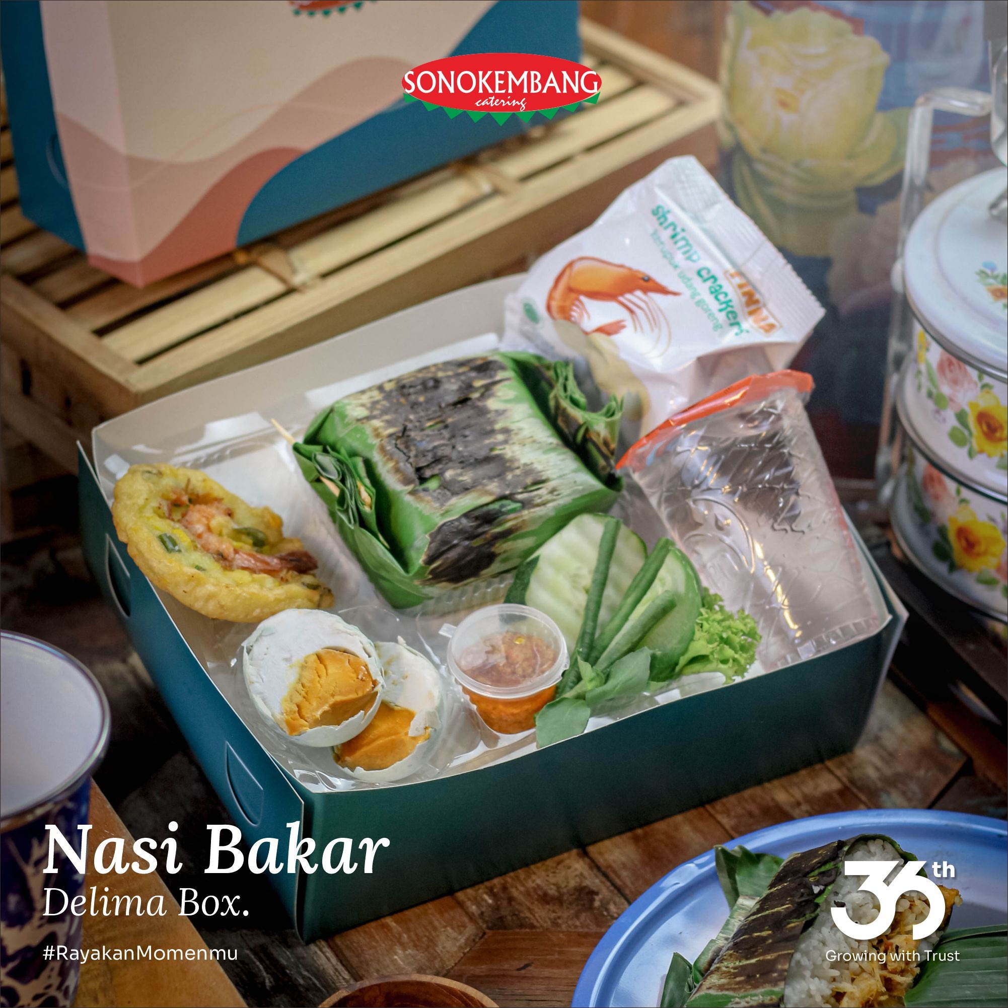 Nasi Bakar Delima Box
