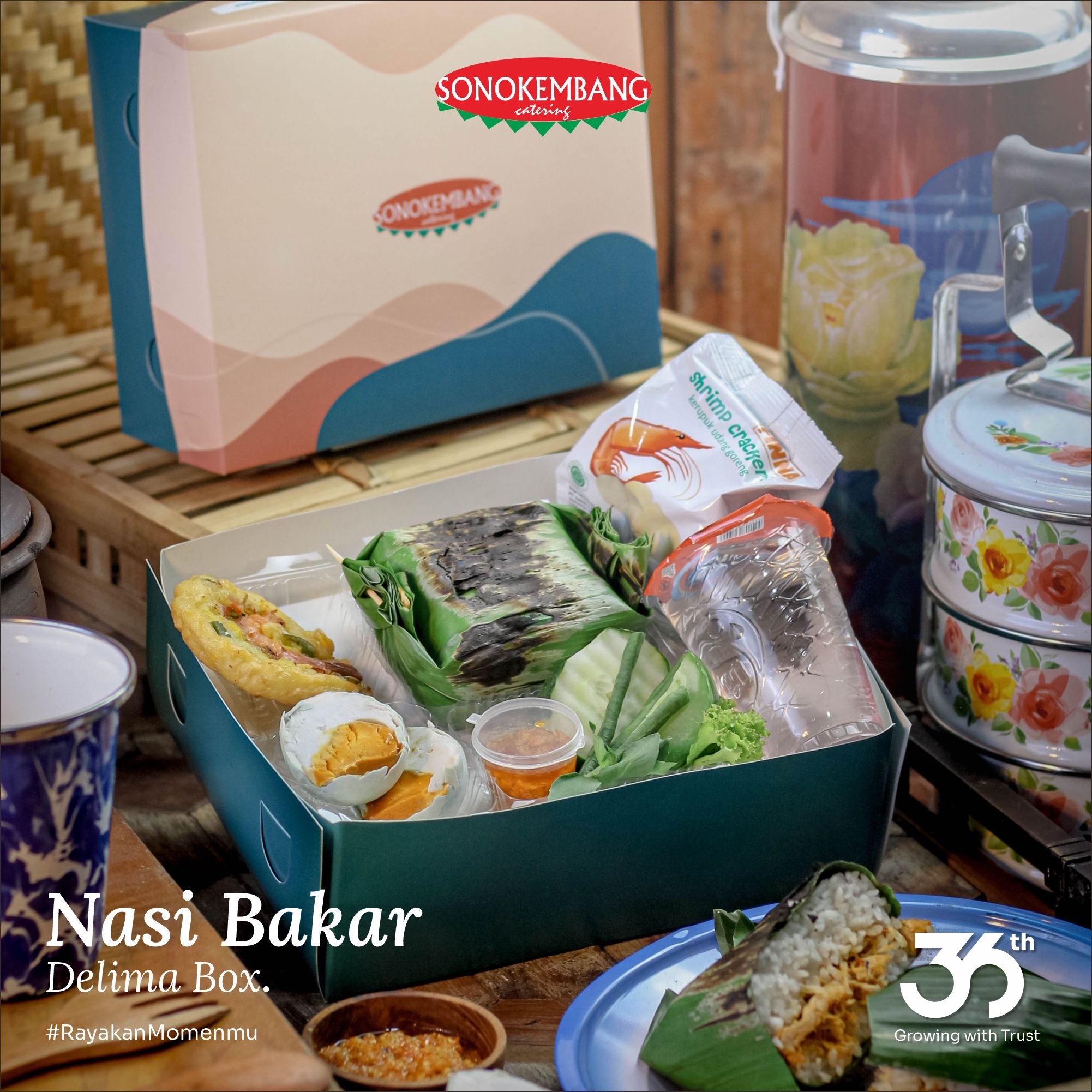 Nasi Bakar Delima Box