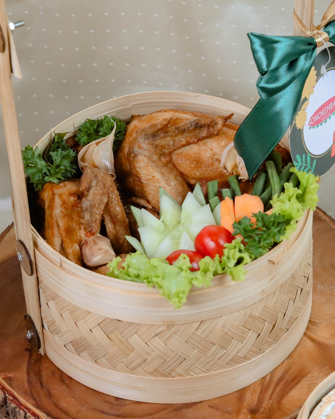 Ayam Ingkung + Klapertart 