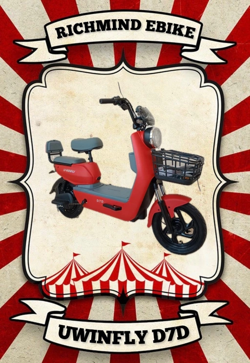 Image of Sepeda Listrik Uwinfly D7D