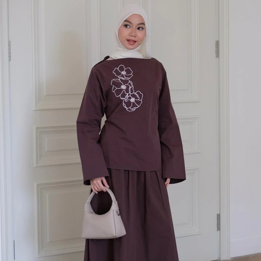Image of Lucia Embroidery Blouse