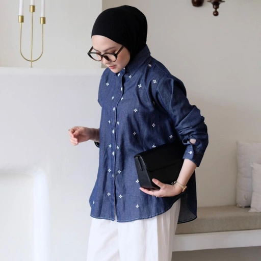 Image of Isa Denim Shirt