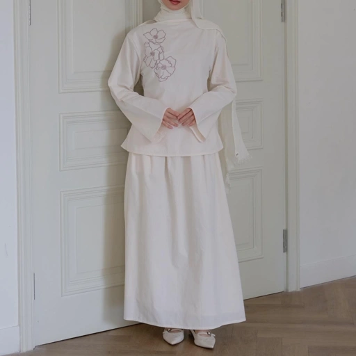 Image of Aline Cotton Skirt