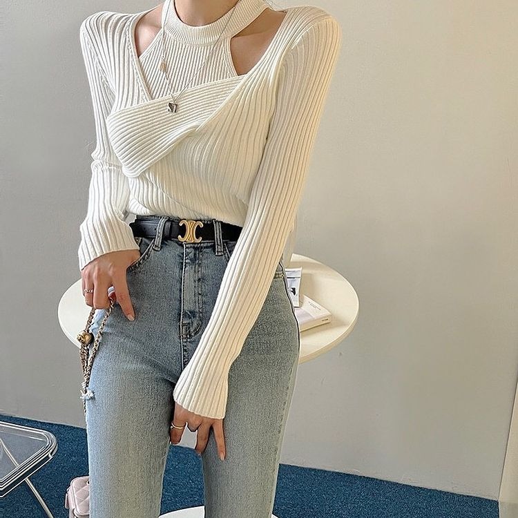 Driliana Knit Halterneck Top