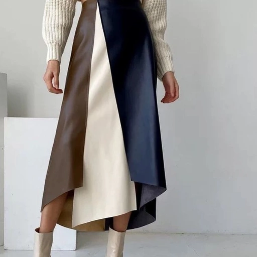 Flabiona Three Colour Skirt