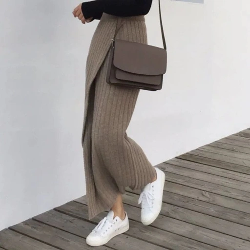 Vega Knit Long Skirt