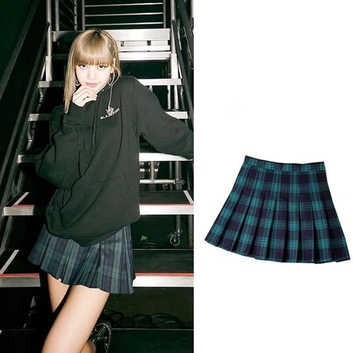 Lisa Checkered Mini Skirt