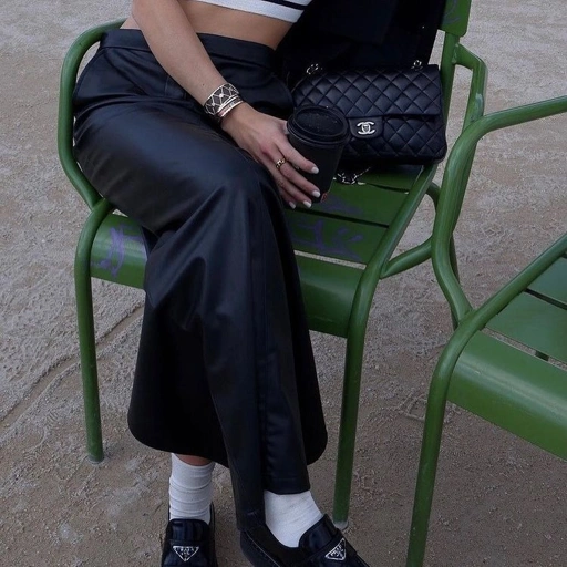 Demel Black Long Skirt