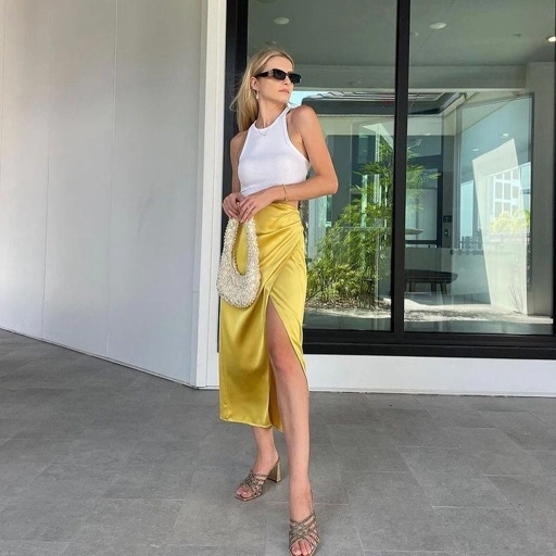 Jena Yellow Skirt