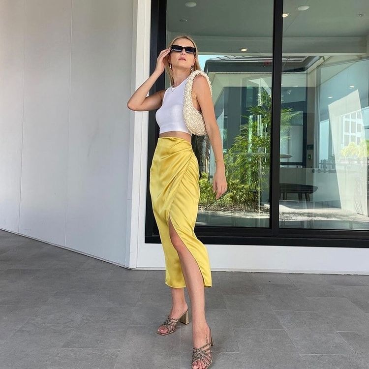 Jena Yellow Skirt