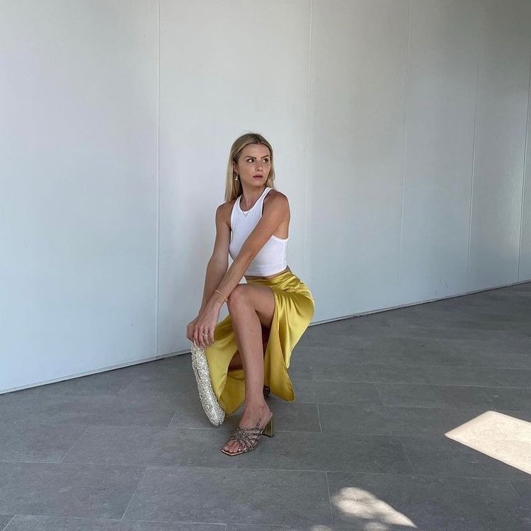 Jena Yellow Skirt