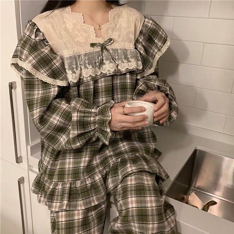 Ramora Checkered Pajamas