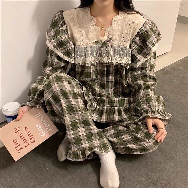 Ramora Checkered Pajamas