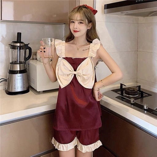 Refla Ribbon Pajamas Set