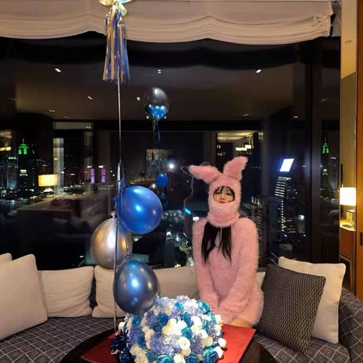 Image of Jennie Pink Bunny Hat