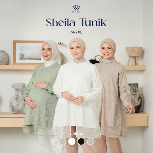 Image of Wimi.id - Sheila Tunik | Baju Ibu Hamil dan Ibu Menyusui