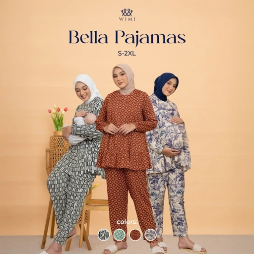 Image of Wimi.id - Bella Pajamas | Baju Ibu Hamil dan Ibu Menyusui