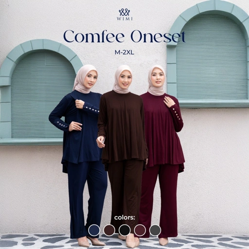 Image of Wimi.id - Comfee Oneset | Baju Ibu Hamil dan Ibu Menyusui