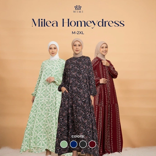 Image of Wimi.id - Milea Homeydress | Baju Ibu Hamil dan Ibu Menyusui