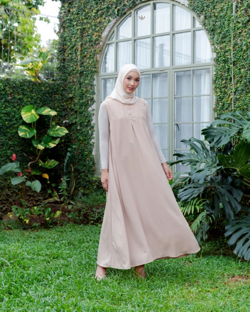 Image of Calla Dress - Cream | Baju Ibu Hamil dan Menyusui