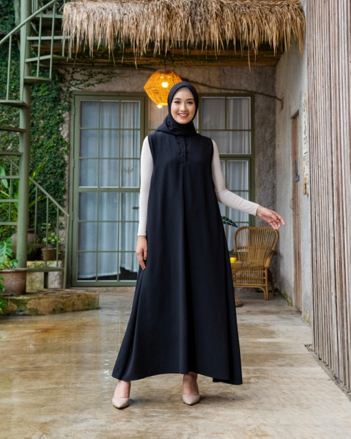 Image of Calla Dress - Black | Baju Ibu Hamil dan Menyusui