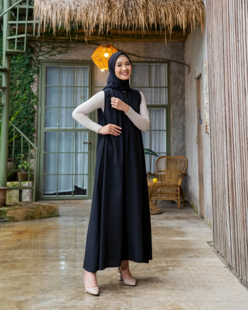 Image of Calla Dress - Black | Baju Ibu Hamil dan Menyusui