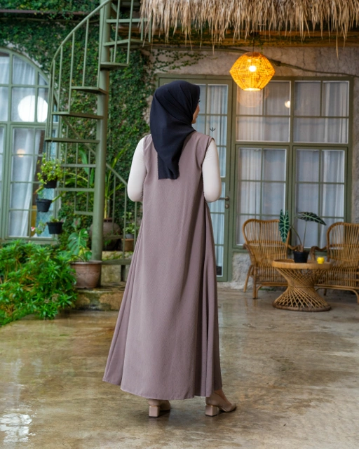 Image of Calla Dress - Truffle | Baju Ibu Hamil dan Menyusui