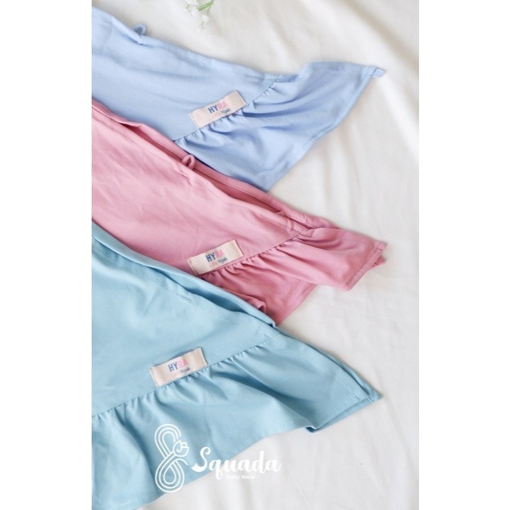 SQUADA | BERGO HIJAB JERSEY KIDS HYRALITTLE USIA 1-6 yo | Bergo anak-anak Bahan Katun Jersey