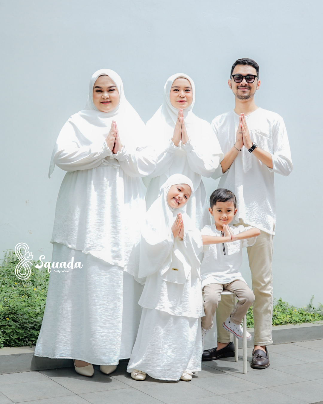 TEDUH FAMILY SET (BROKEN WHITE)