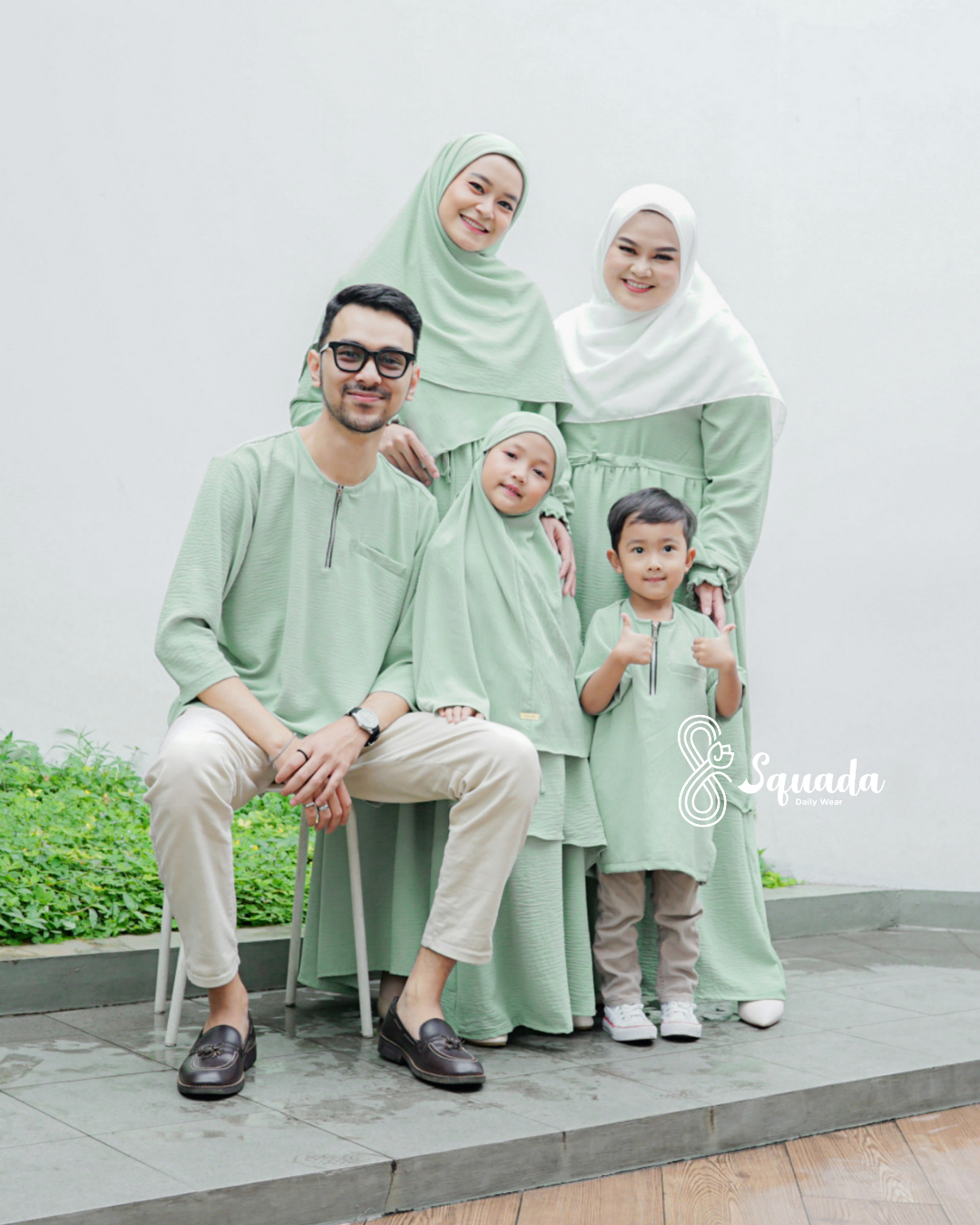 TEDUH FAMILY SET (SOFT GREEN)