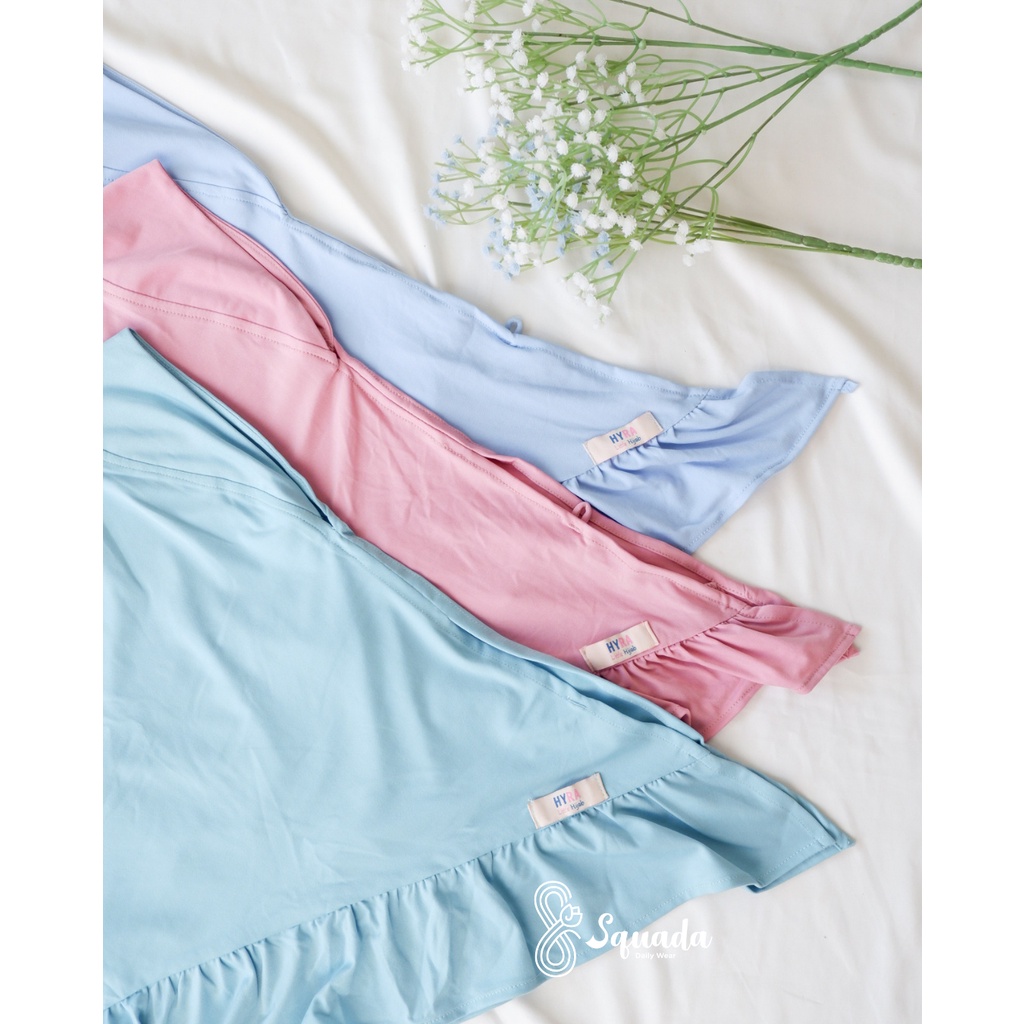 SQUADA | BERGO HIJAB JERSEY KIDS HYRALITTLE USIA 1-6 yo | Bergo anak-anak Bahan Katun Jersey