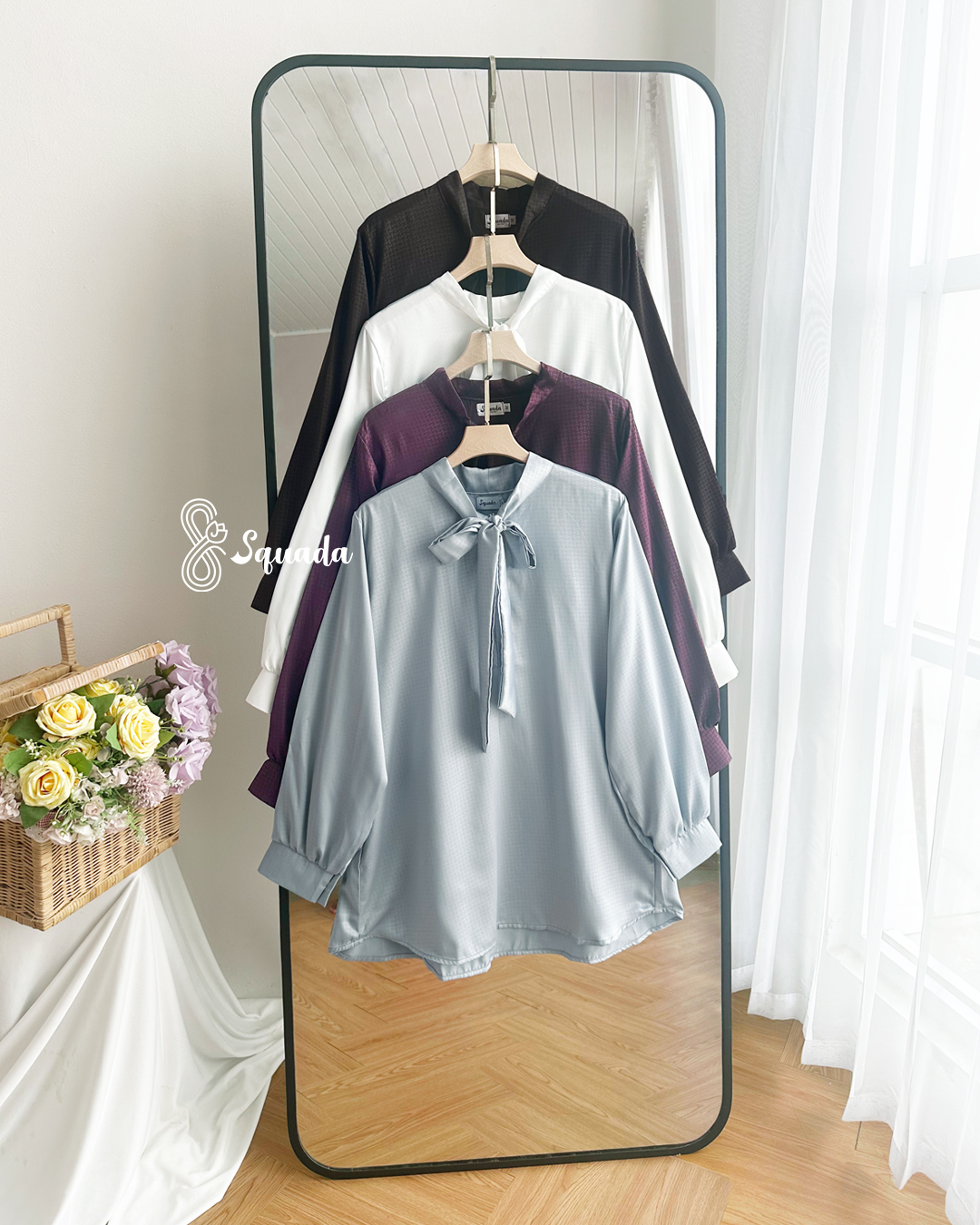 SQUADA | FAYA BLOUSE SILK