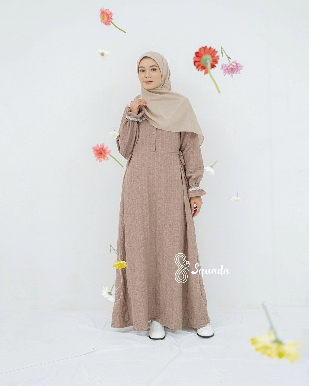 HANARA DRESS MOM - HOREB CRINKLE PREMIUM - CASUAL DRESS