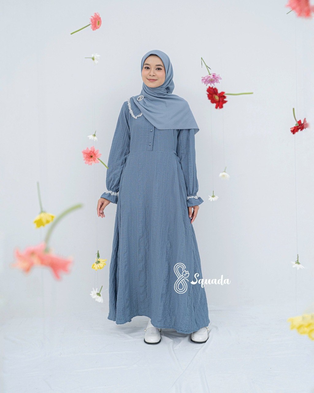 HANARA DRESS MOM - HOREB CRINKLE PREMIUM - CASUAL DRESS