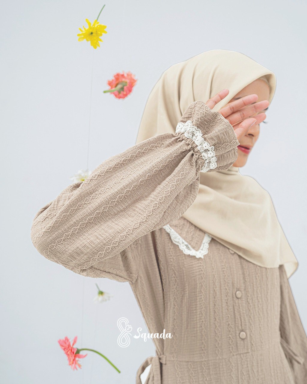HANARA DRESS MOM - HOREB CRINKLE PREMIUM - CASUAL DRESS
