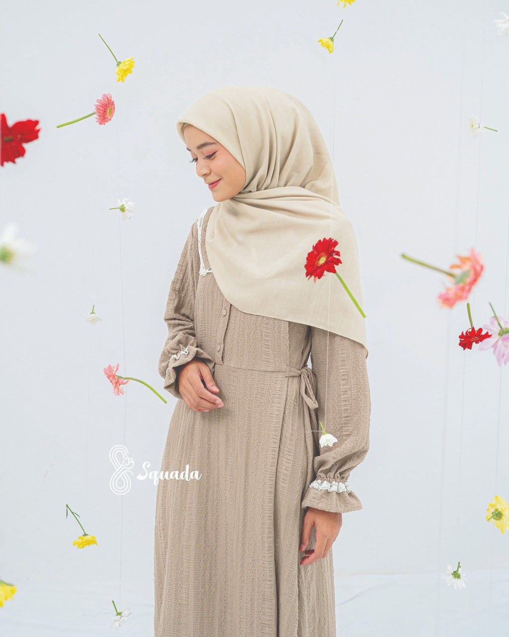 HANARA DRESS MOM - HOREB CRINKLE PREMIUM - CASUAL DRESS