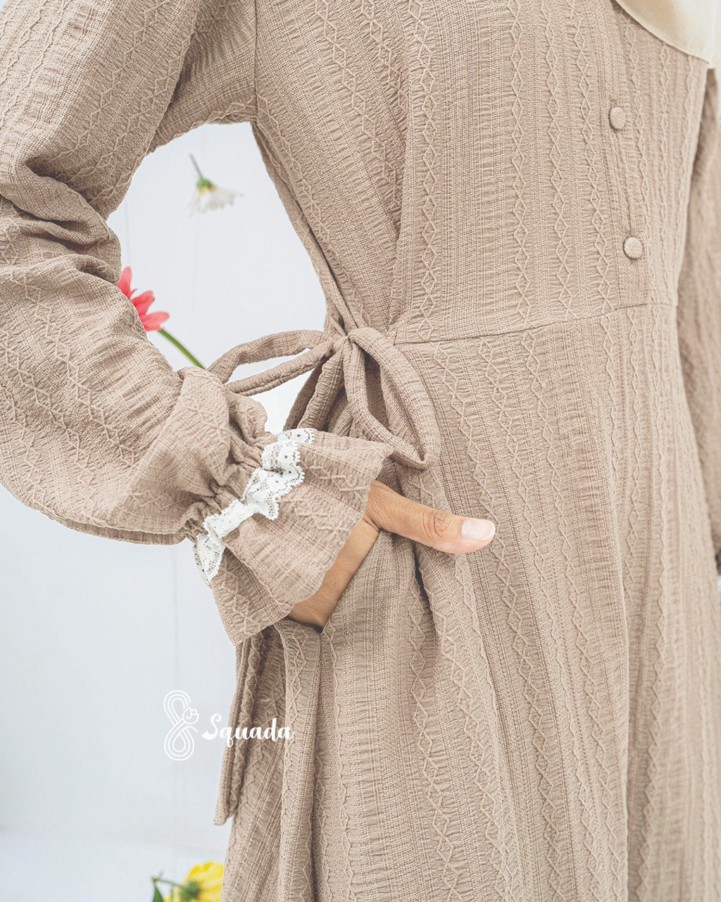 HANARA DRESS MOM - HOREB CRINKLE PREMIUM - CASUAL DRESS