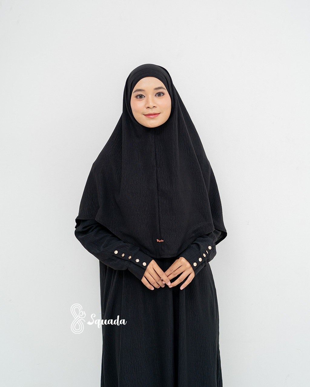 SHOFEEYA BERGO DAILY SYAR'I CRINKLE PREMIUM - BERGO HIJAB CRINKLE WANITA - HIJAB INSTAN DAILY UMROH IRONLESS